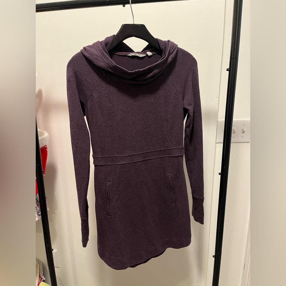 Athleta hooded sweatshirt dress